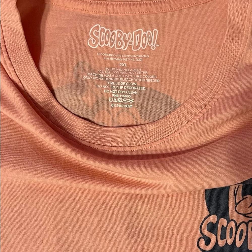 Scooby Doo Long Sleeve Tshirt Women’s Size 2XL - Picture 4 of 9